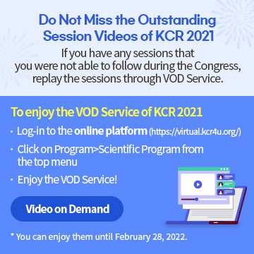 Do Not Miss the Outstanding Session Videos of KCR 2021